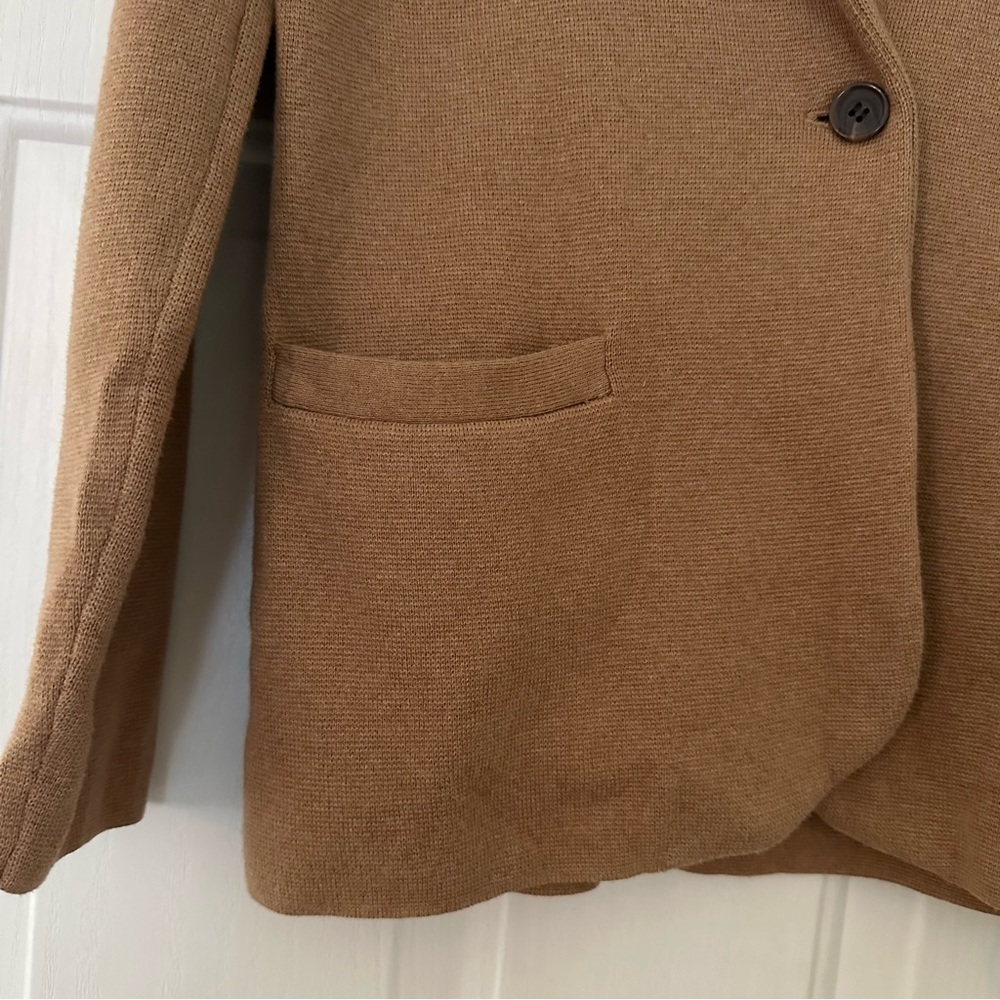 J Crew Schoolboy Sweater Blazer Heather Acorn XS - Picture 3 of 11